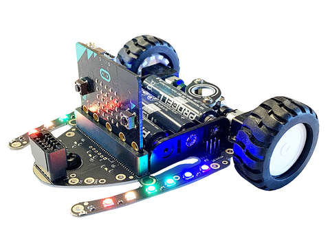 4tronix BitBot PRO - FREE IR KEYPAD - Intelligent Robot for Microbit