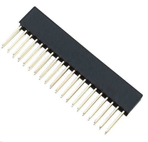 Custom Extended 40-pin 2x20 Female Header for Raspberry Pi