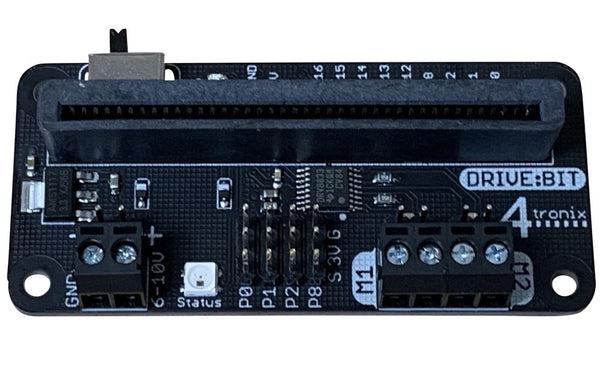 Drive:Bit Motor Controller for the BBC Micro:Bit (DriveBit)