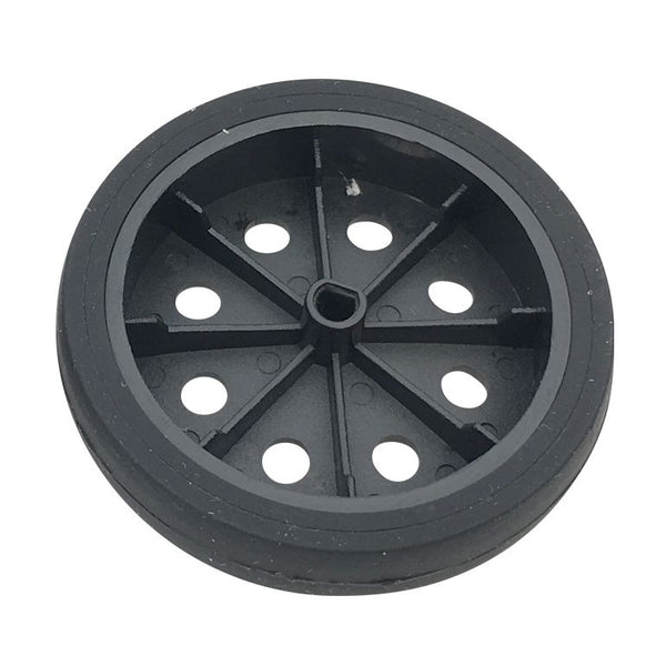 Single 47mm Black Wheel for N20 Metal Gear Motors