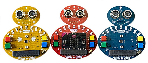 EggBit Three Pack Special Offer - Wearable Interactive Fun for Microbit