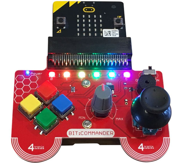 Bit:Commander Console & Controller for BBC MicroBit (BitCommander)