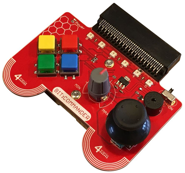 Bit:Commander Console & Controller for BBC MicroBit (BitCommander)