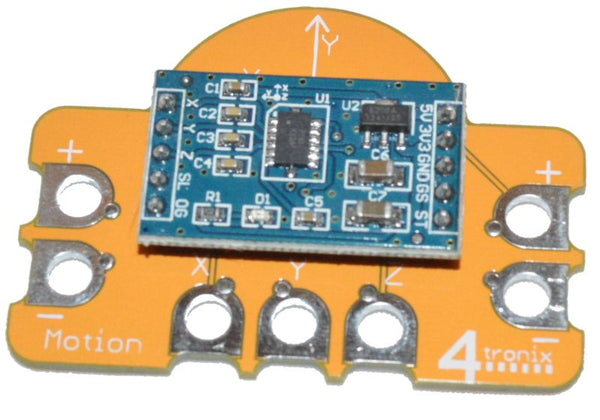 Motion Sensor Crumb Accelerometer for Crumble Controller