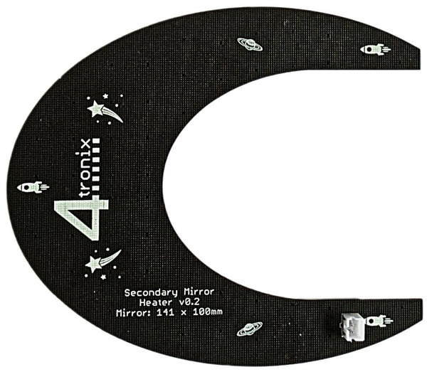 Secondary Mirror Heater for Newtonian Telescopes