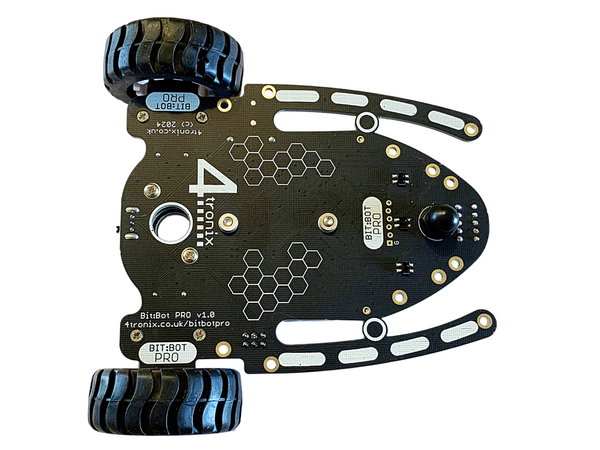 4tronix BitBot PRO - FREE IR KEYPAD - Intelligent Robot for Microbit