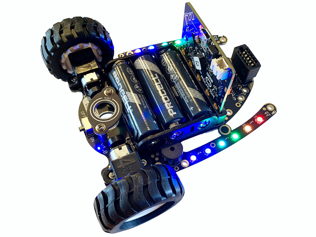 Robotics Keypad 4tronix BitBot PRO - FREE IR KEYPAD - Intelligent Robot for Microbit
