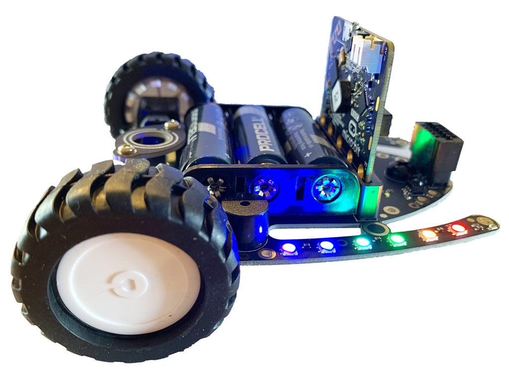 Robotics Keypad 4tronix BitBot PRO - FREE IR KEYPAD - Intelligent Robot for Microbit