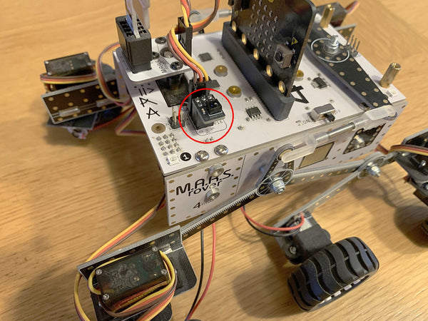 InfraRed Remote Control for MARS Rover (Microbit)