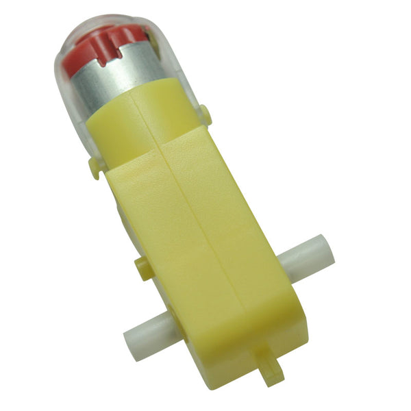 6V Geared TT Motor, 1:48, 240RPM Single/Dual Shaft with JST Connector