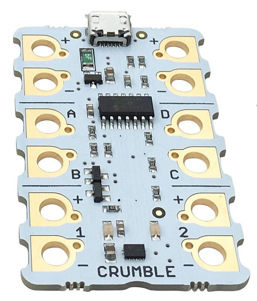Crumble Microcontroller - for STEM Learning using Croc Clips and Visua ...