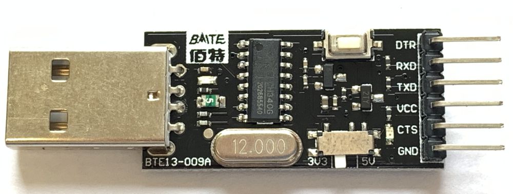 USB to Serial Converter with CH340