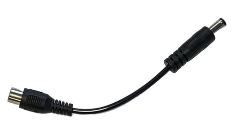 DC Jack Plug to RCA Phono Socket Cable for Dew Heaters