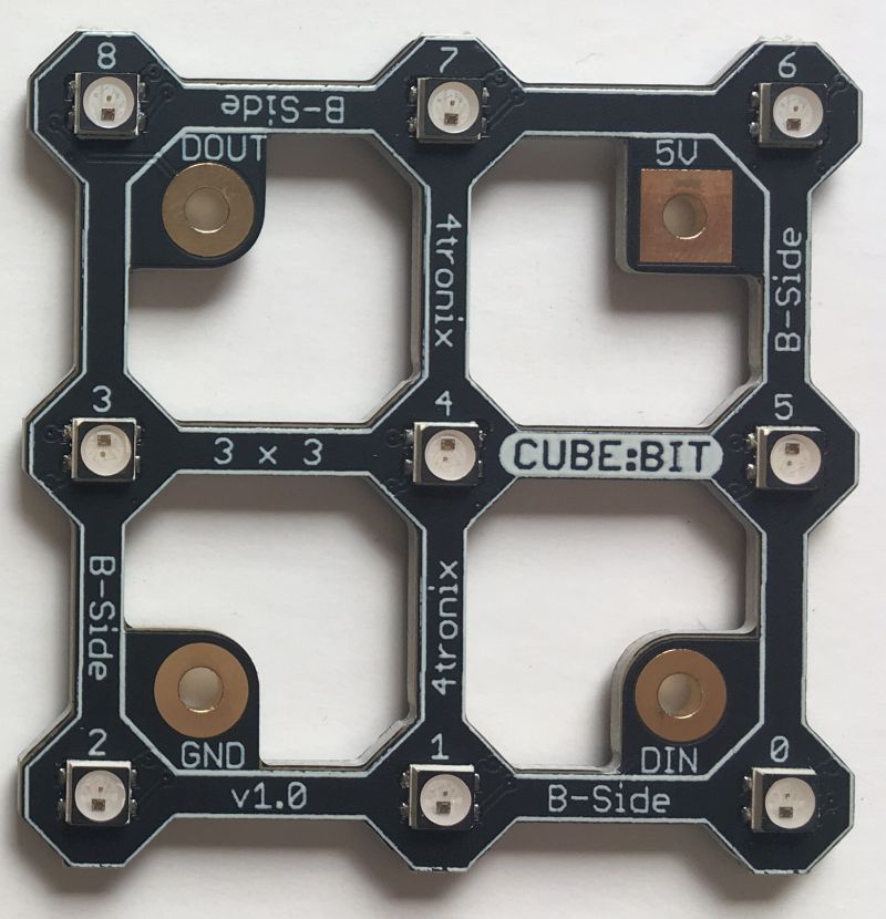 Cube:Bit Slice of Magical RGB Cube of Awesome (Cubebit) – 4tronix