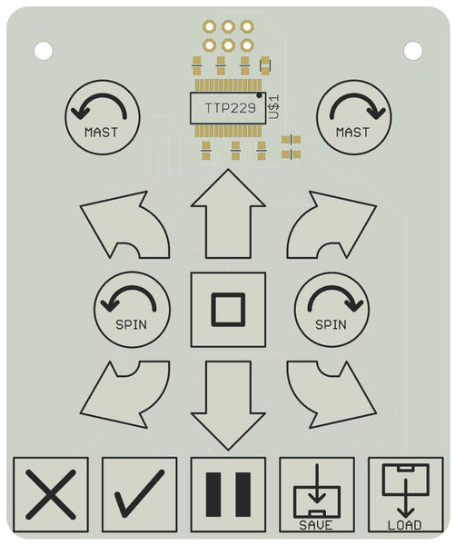 Keypad for M.A.R.S. Rover Robot