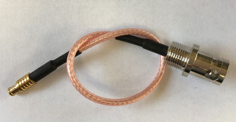 15cm Cable BNC Female Bulkhead Jack to MCX Male Plug