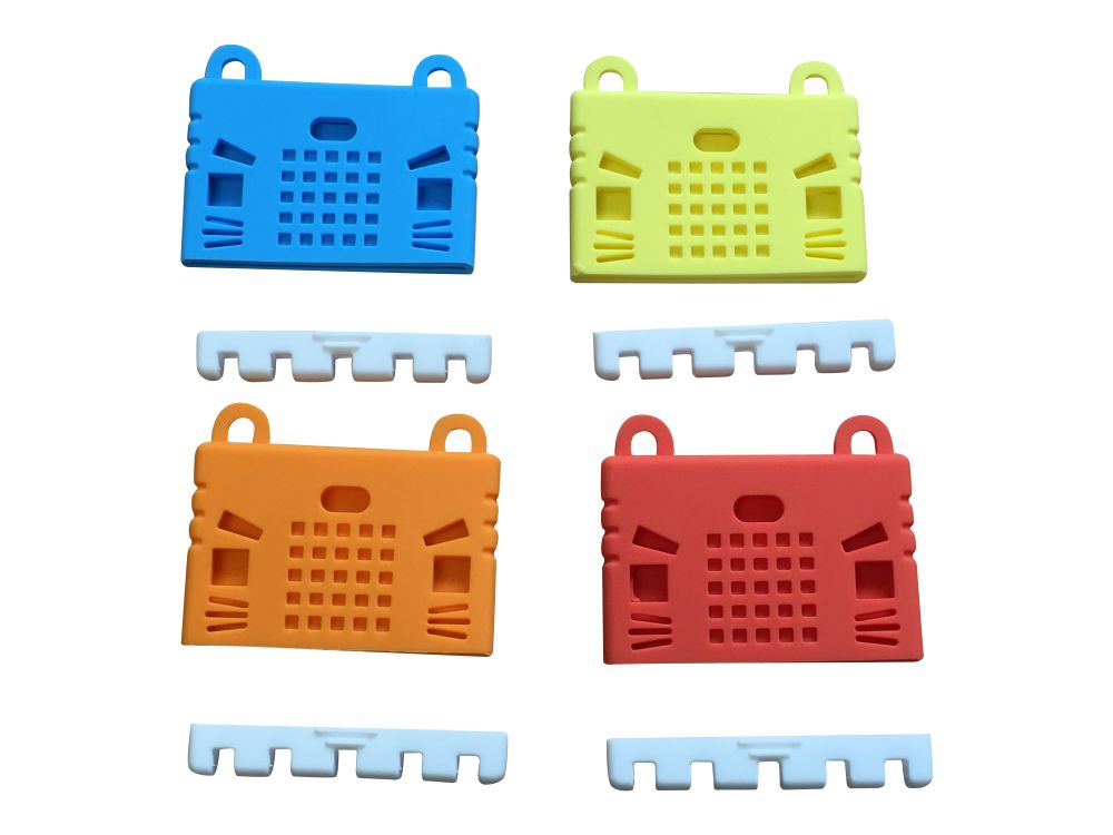 Kittenbot Cat-Face Case for BBC Micro:Bit v1 (Case for Microbit) – 4tronix