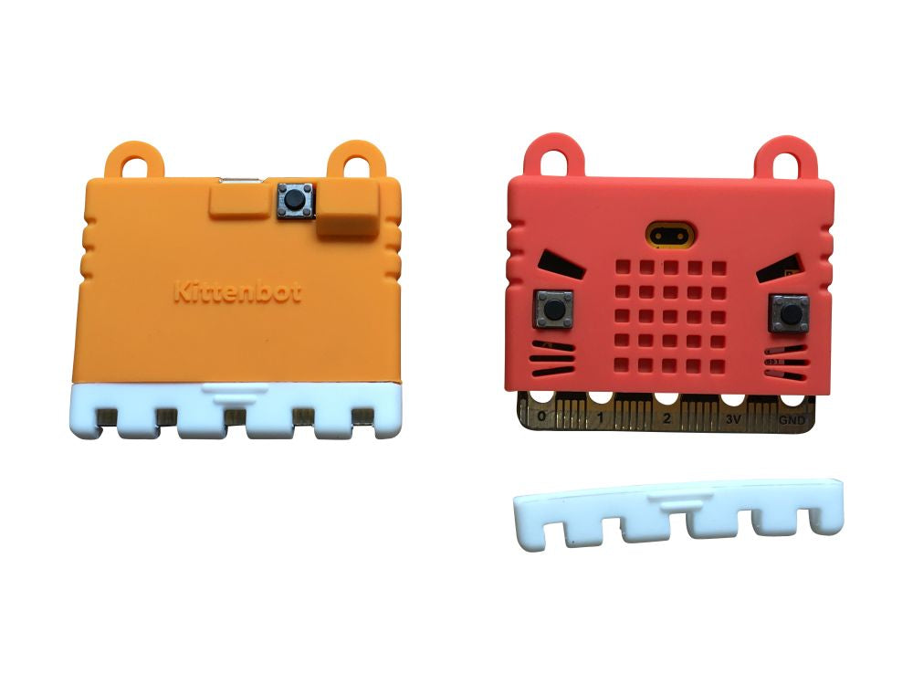 Kittenbot Cat-Face Case for BBC Micro:Bit v1 (Case for Microbit) – 4tronix