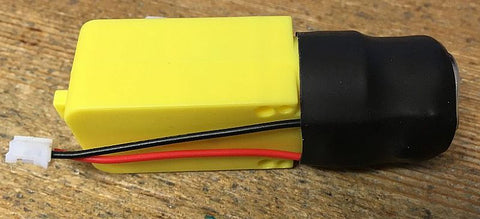 6V Geared TT Motor, 1:48, 240RPM Single/Dual Shaft with JST Connector
