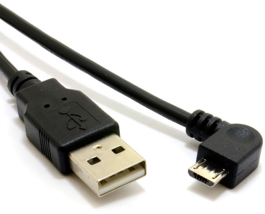 Ugyldigt Villain Tilskud Right-Angled Micro-USB Cable (1m) : Micro:Bit, Crumble, Raspberry Pi, –  4tronix
